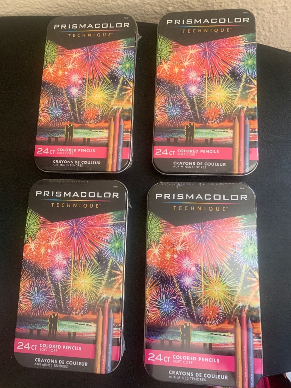4 pack-Prismacolor Technique 24ct Colored Pencils